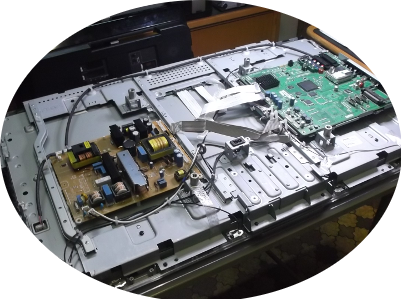 LCD-TV-Reparatur