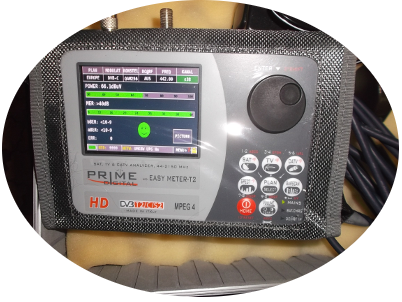 Messgerät für DVB-S/DVB-C/DVB-T/Analog-TV